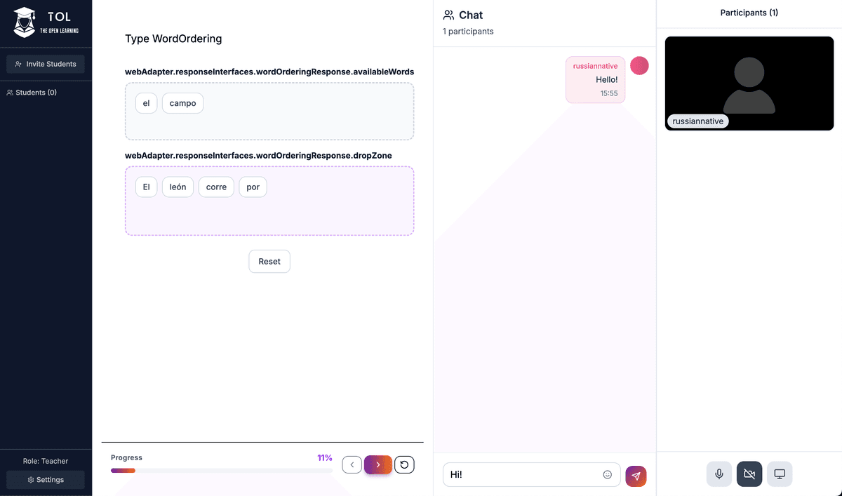 Online Classes Platform